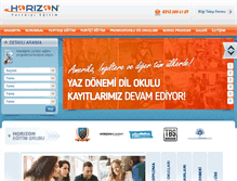 Tablet Screenshot of horizonedu.net